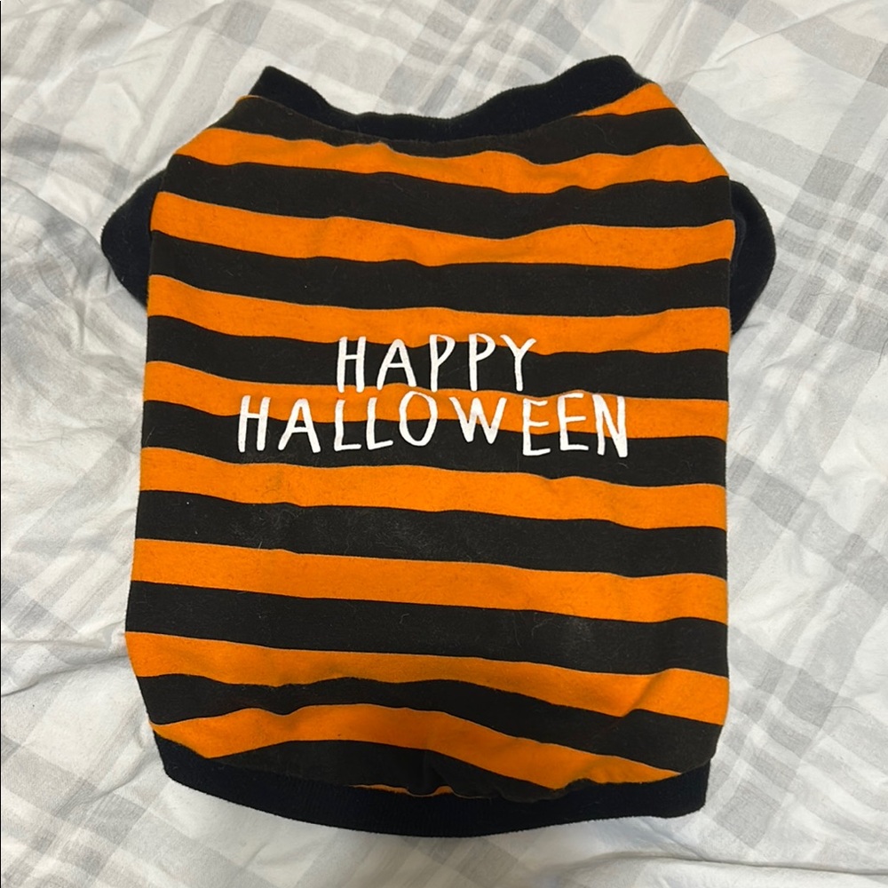 Dog Halloween Striped Costume